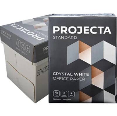 ProjectA - A4 Fotokopi Kağıdı 80 gr 1 Koli 5 Paket (2500 Sayfa) - 1